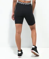 Vans Checkered Black Bike Shorts