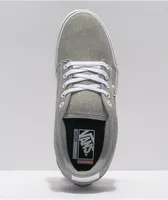 Vans Chukka Low Grey & White Denim Skate Shoes