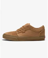 Vans Chukka Low Light Brown & Gum Skate Shoes