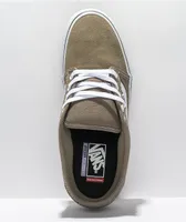 Vans Chukka Low Sidestripe Timber & White Skate Shoes