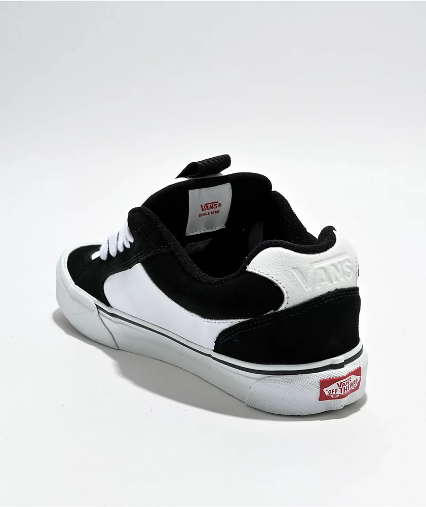 Vans Chukka Push 2 Tone Black & White Skate Shoes