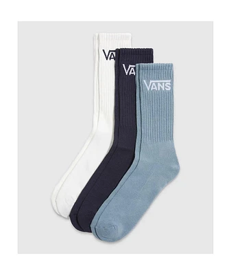 Vans Classic 3 Pack Parisian Night Crew Socks