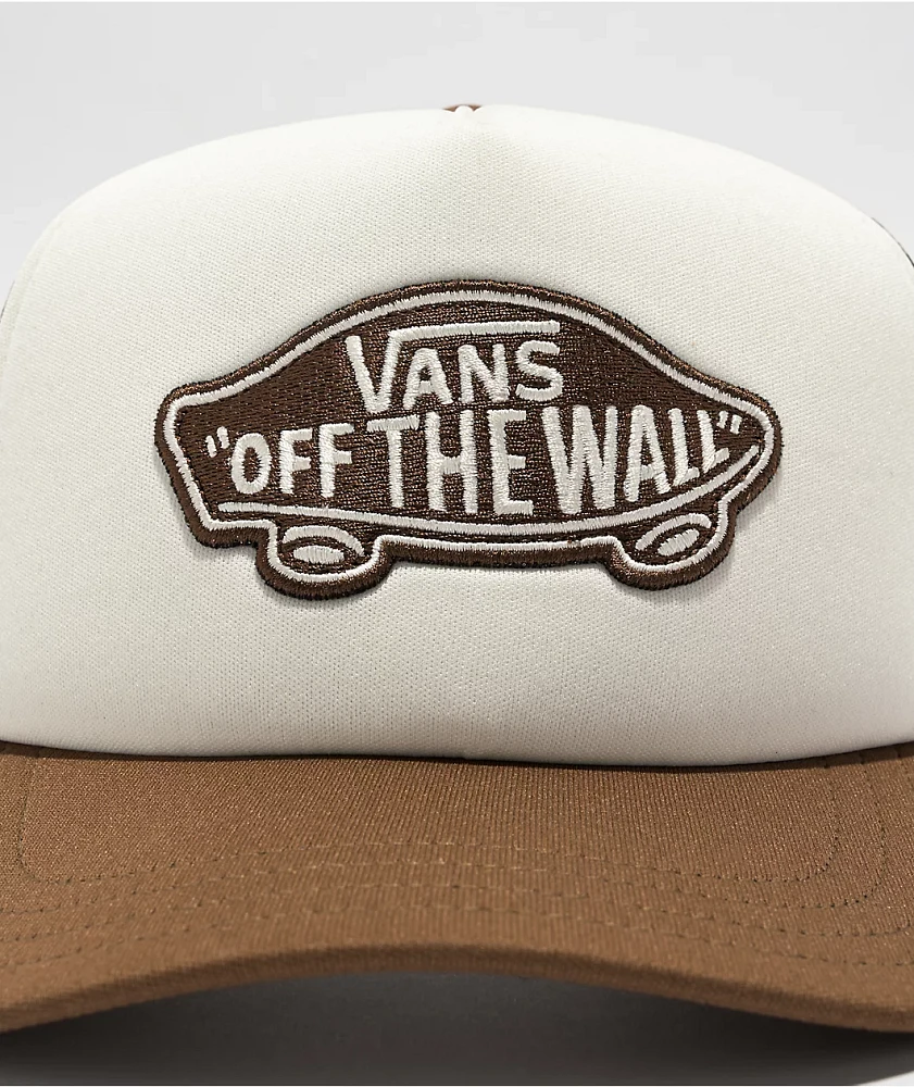 Vans Classic Patch Curved Bill Coffee Trucker Hat