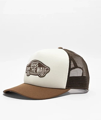 Vans Classic Patch Curved Bill Coffee Trucker Hat