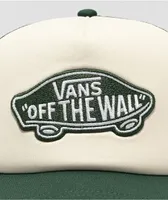 Vans Classic Patch Curved Bill Eden Green Trucker Hat
