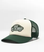 Vans Classic Patch Curved Bill Eden Green Trucker Hat