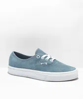 Vans Classics Authentic Pig Suede Ashley Blue Skate Shoes