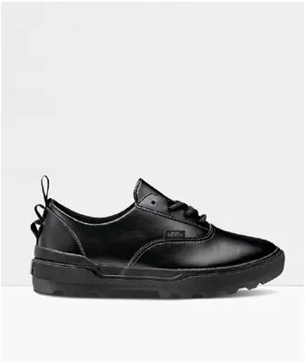 Vans Colfax Low Black Leather Shoes