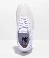 Vans Crockett White Skate Shoes