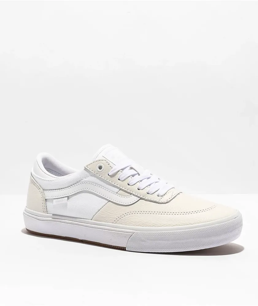 Vans Crockett White Skate Shoes