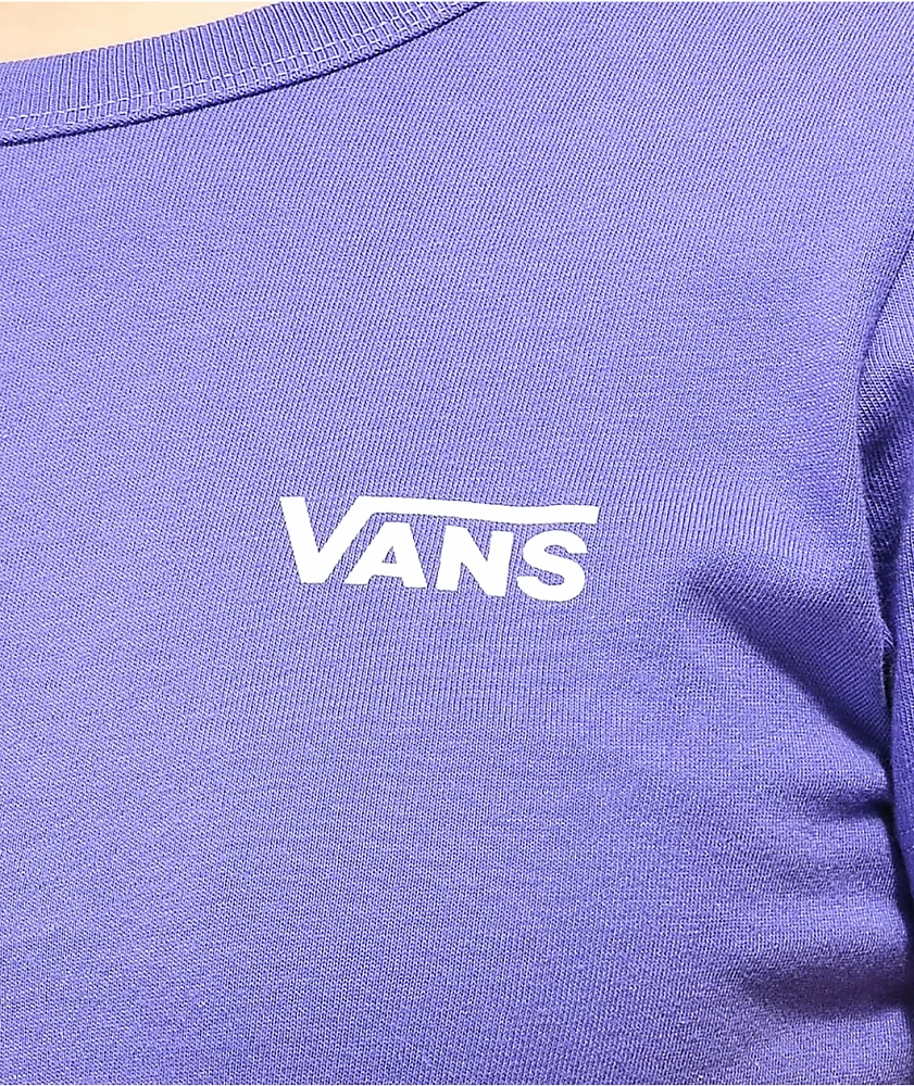vans purple shirt