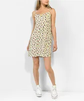 Vans Daly Floral Tan Tank Dress