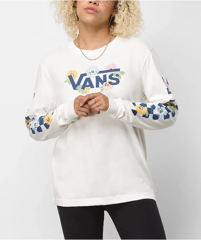 Vans Deco Pilot Marshmallow Long Sleeve T-Shirt