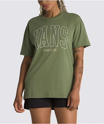 Vans Deep Sleep Oversized Green T-Shirt
