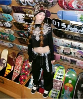 Vans Deppster Black & White Checkered Web Belt