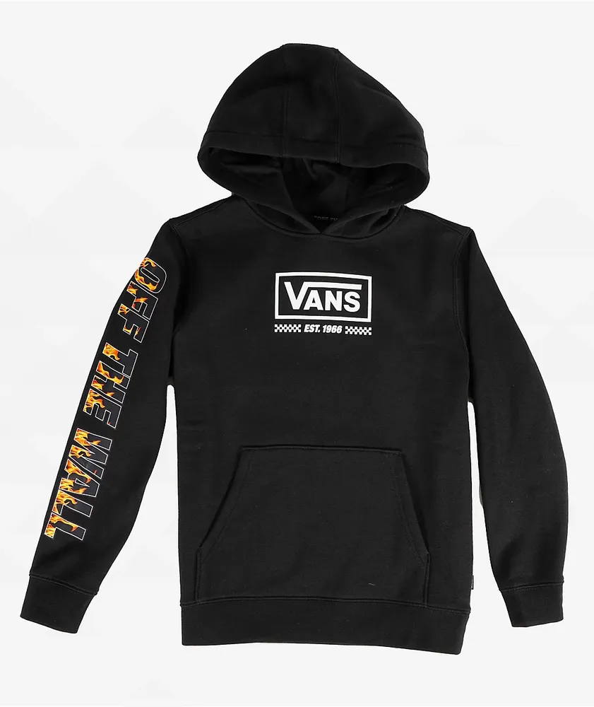 Vans Digi Flames Black Hoodie