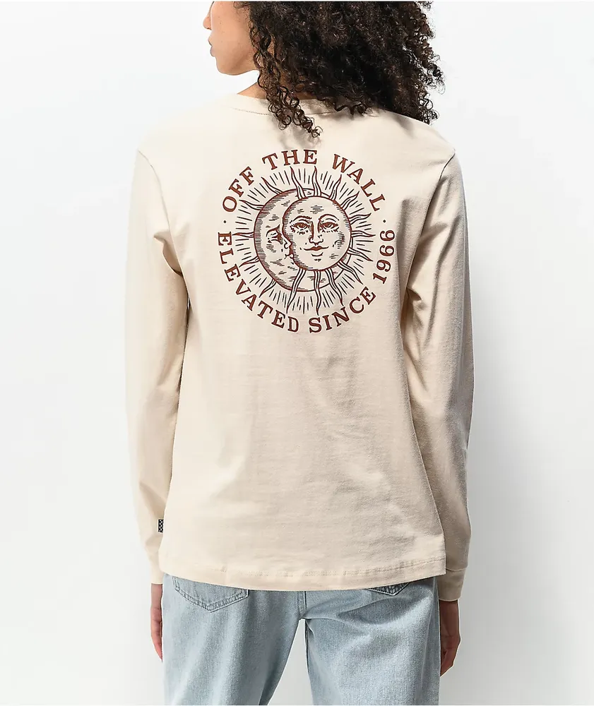 Vans Elevate Tan Long Sleeve T-Shirt