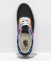 Vans Era Electric Flame Black & White Skate Shoes