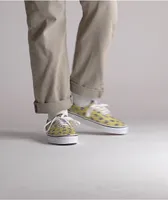 Vans Era Looking Glass Yellow & White Skate Shoes