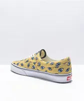 Vans Era Looking Glass Yellow & White Skate Shoes