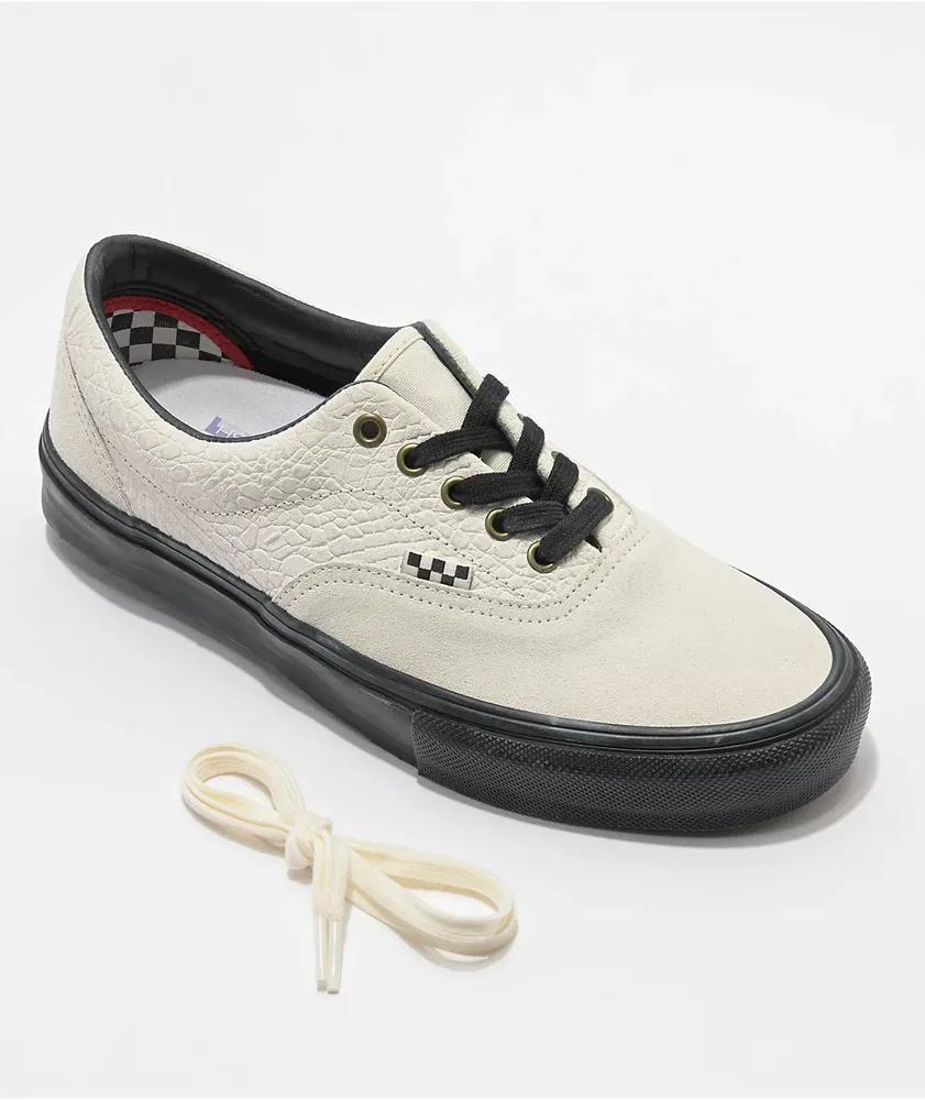 Vans Era Skate Breana Geering Marshmallow & Black Skate Shoes