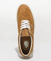 Vans Era Tobacco Brown Pig Suede Skate Shoes