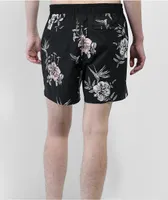 Vans Essential Floral Black Board Shorts