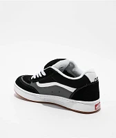 Vans Estazzo Black & White Skate Shoes