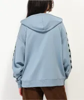 Vans Extra Fun Blue Oversize Zip Hoodie