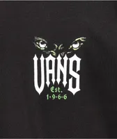 Vans Eyes In The Dark Black T-Shirt