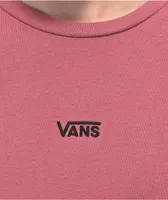 Vans Flying V Maroon Crop T-Shirt