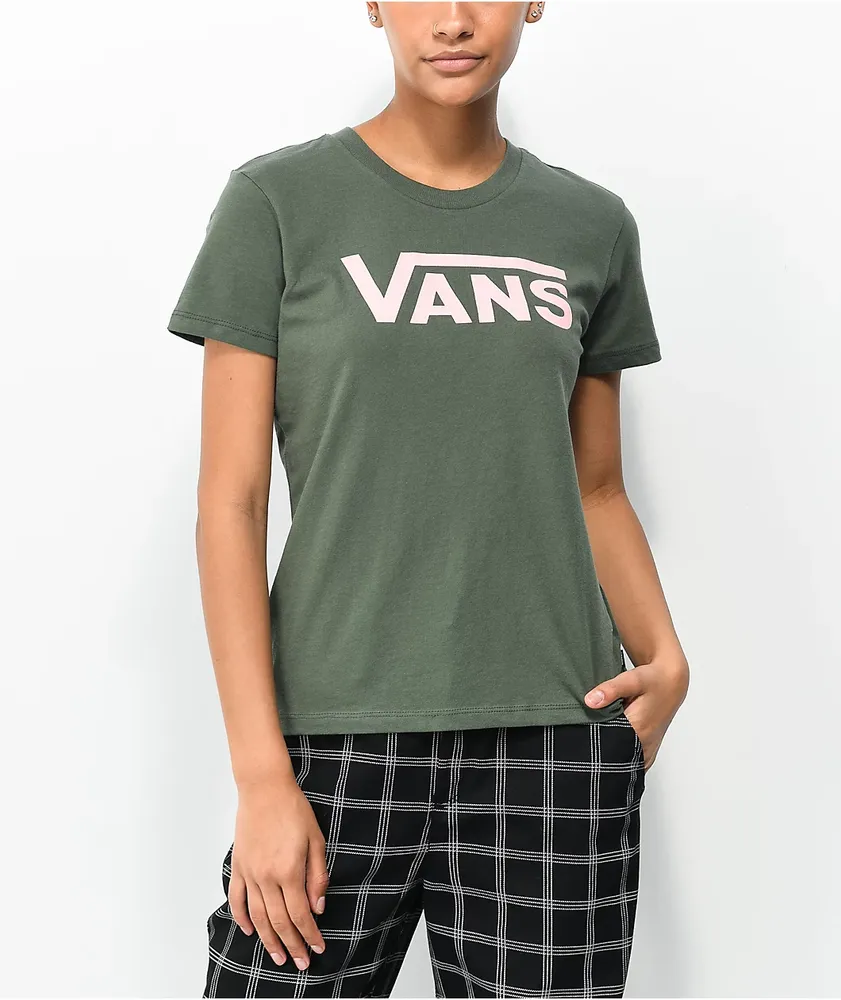 Vans Flying V Thyme T-Shirt | MainPlace Mall