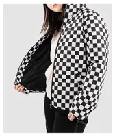 Vans Foundry Print MTE Black & White Checker Puffer Jacket