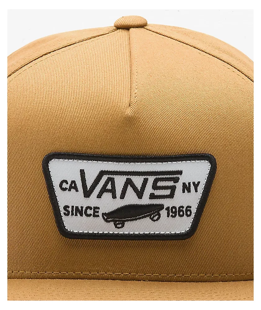 Vans Full Patch Bone Snapback Hat