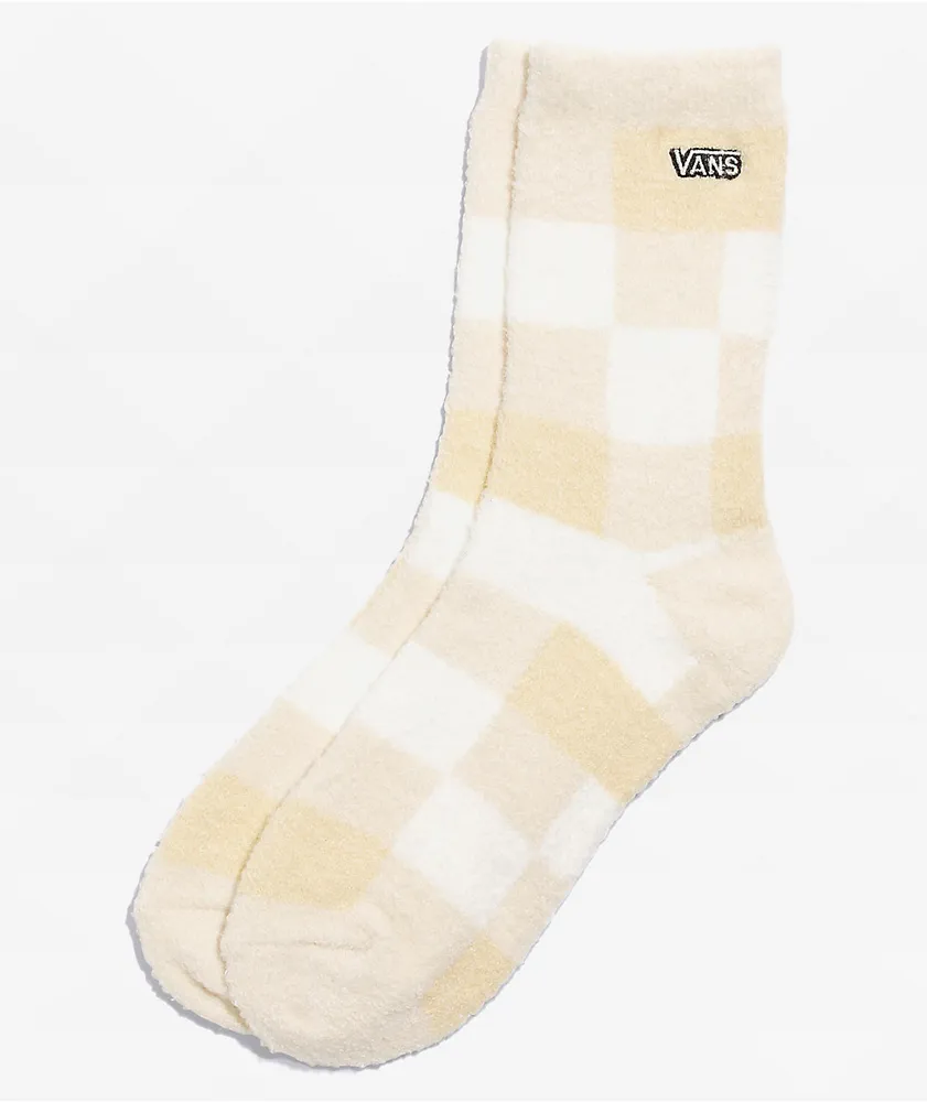 Vans Fuzzy Turtledove Crew Socks