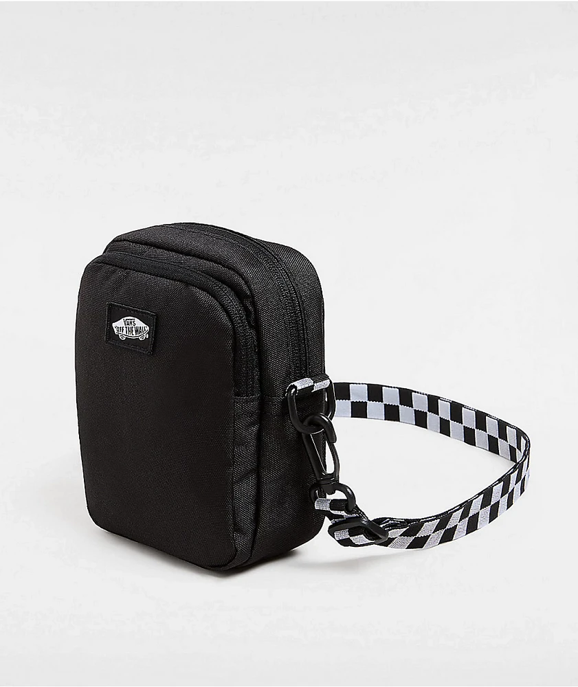 Vans Go Getter Black Checker Crossbody Bag