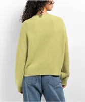 Vans Hadley Relaxed Light Green Cardigan Sweater