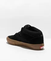 Vans Half Cab Black & Gum Skate Shoes