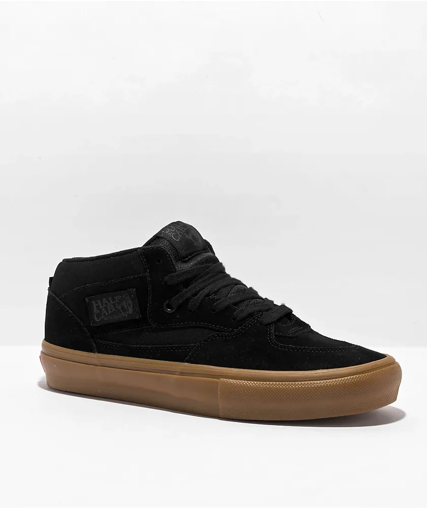 Vans Half Cab Black & Gum Skate Shoes