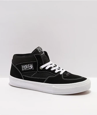 Vans Half Cab Black & White Skate Shoes