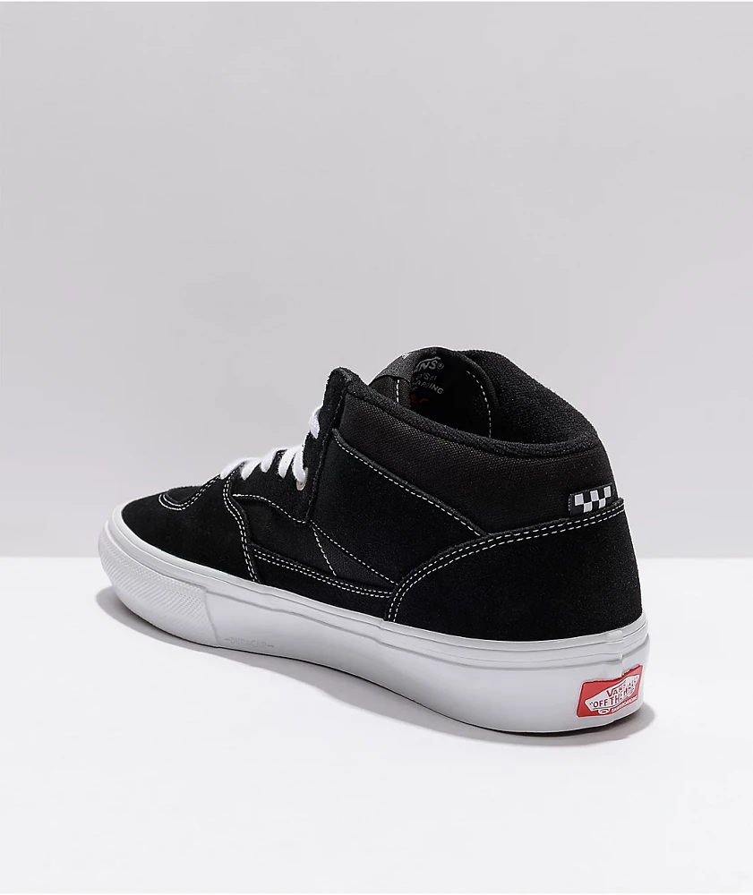 Vans Half Cab Black & White Skate Shoes