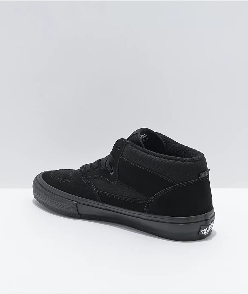 Vans Half Cab Blackout Skate Shoes