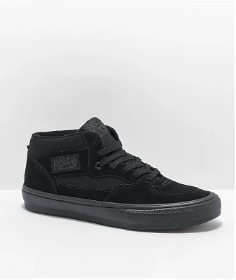 Vans Half Cab Blackout Skate Shoes