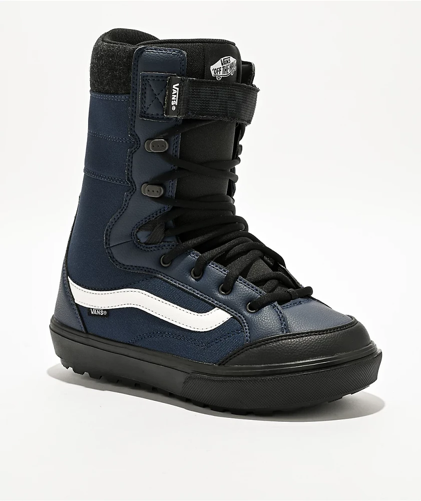 Vans Hi-Standard Linerless DX Navy & Black Snowboard Boots