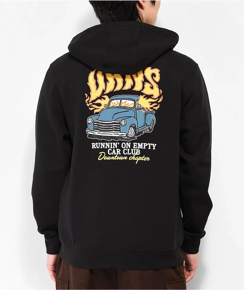 Vans Hot Rod Black Zip Hoodie