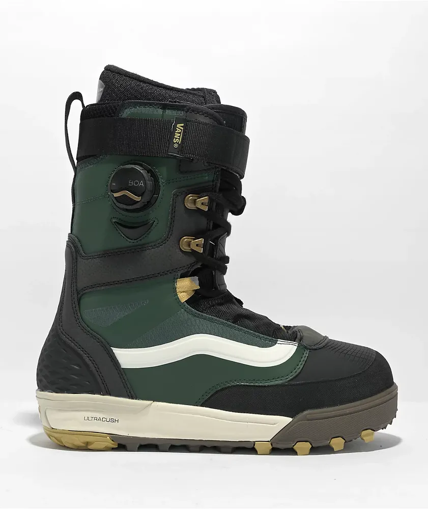 Vans Infuse Longo Green Snowboard Boots 2023