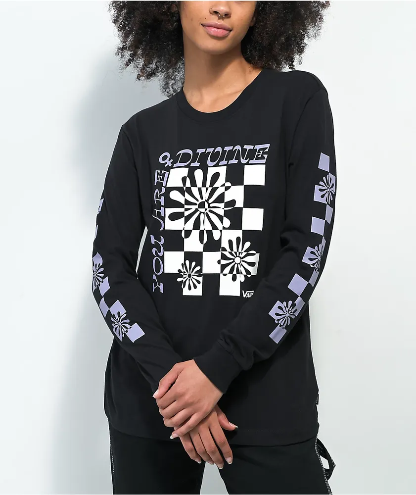 Vans International Women's Day Black Long Sleeve T-Shirt