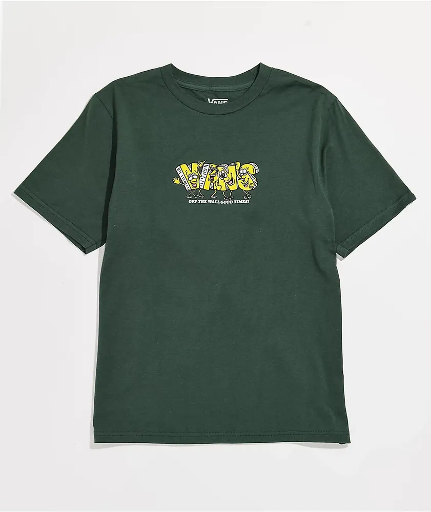 Vans Kids' Dudes Green T-Shirt