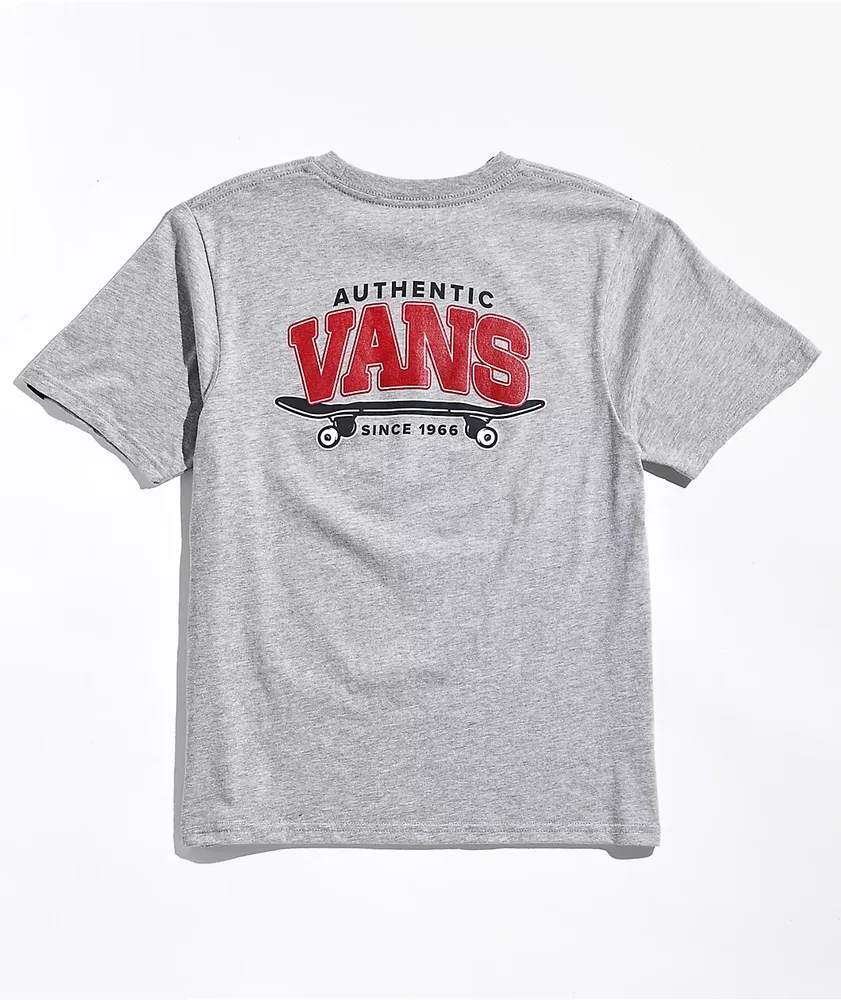 Vans Kids' Sk8 Horizon Grey T-Shirt