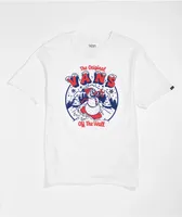 Vans Kids' Snow Surfing White T-Shirt